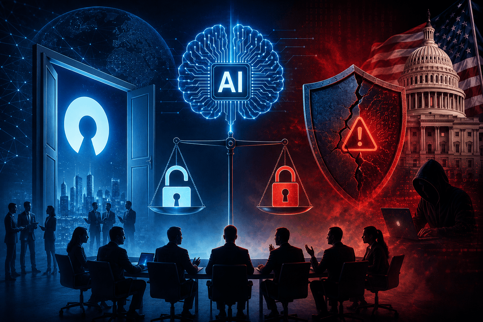 U.S. Big Tech Pushes Open-Weight AI as Anthropic Warns of Cyber Risks